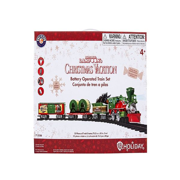 Christmas Vacation Ready-to-Play Train Set Licensed Character