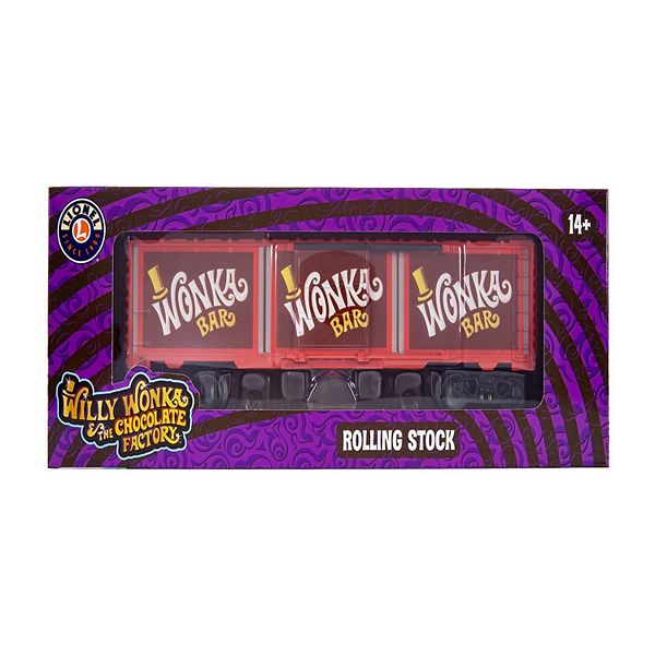 Willy Wonka Wonka Bar Golden Ticket Boxcar Train Car Licensed Character