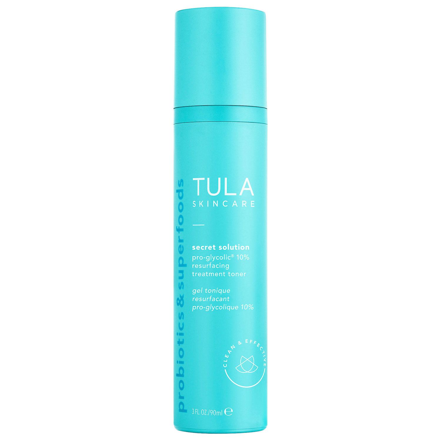 TULA Skincare Secret Solutions Pro-Glycolic 10% Resurfacing Treatment Toner TULA Skincare