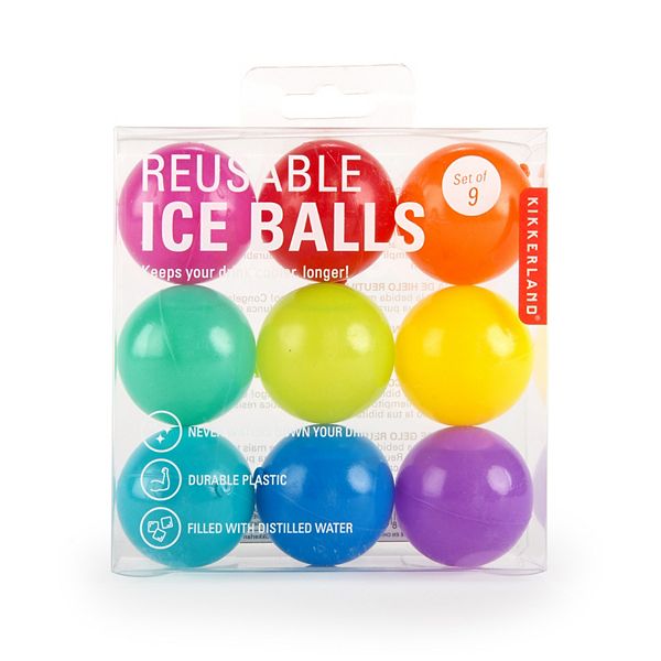 Kikkerland Reusable Ice Balls Kikkerland