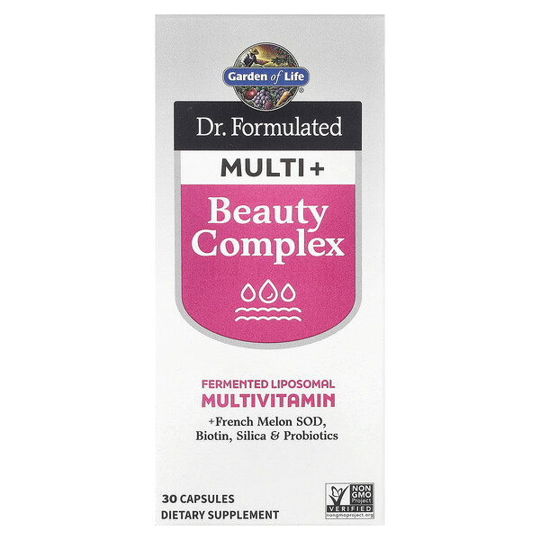 Dr. Formulated Multi+, Beauty Complex, 30 Capsules Garden of Life