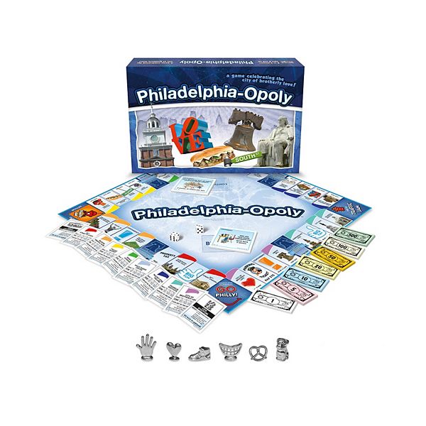 Late for the Sky Philadelphia-Opoly Board Game Late For The Sky