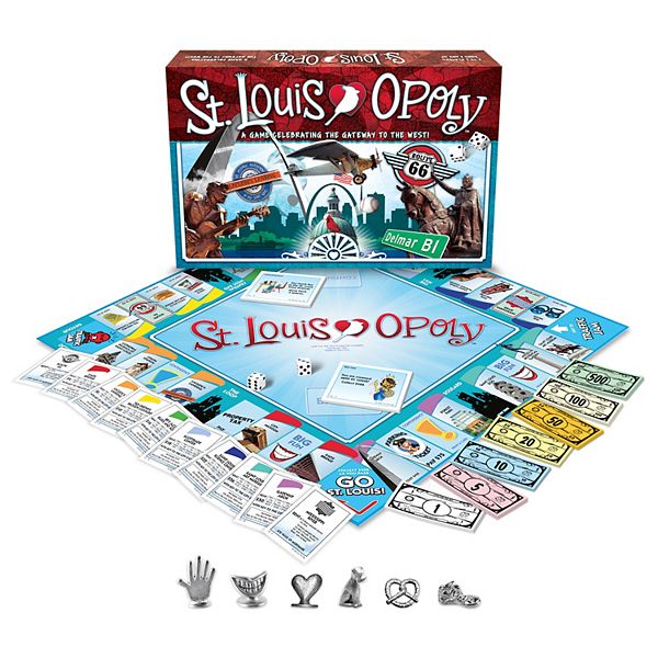 Late For The Sky St. Louis-Opoly Board Game Late For The Sky