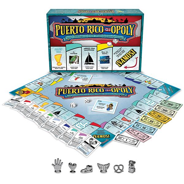 Late for the Sky Puerto Rico-Opoly Classic Board Game Late For The Sky