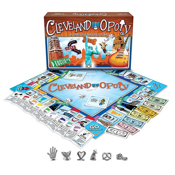 Late for the Sky Cleveland-opoly Board Game Late For The Sky