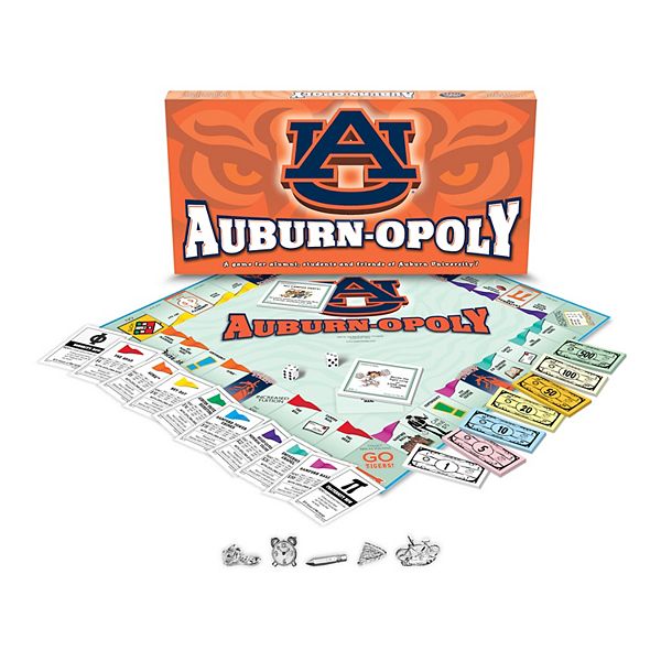 Late For The Sky Auburn-Opoly Board Game Late For The Sky