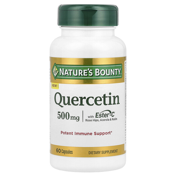 Quercetin With Ester-C®, 60 Capsules Nature's Bounty