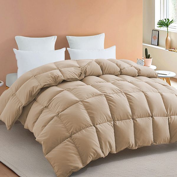 Unikome Ultra-soft Duvet Comforter, All Season Goose Feather Down Duvet Insert UNIKOME