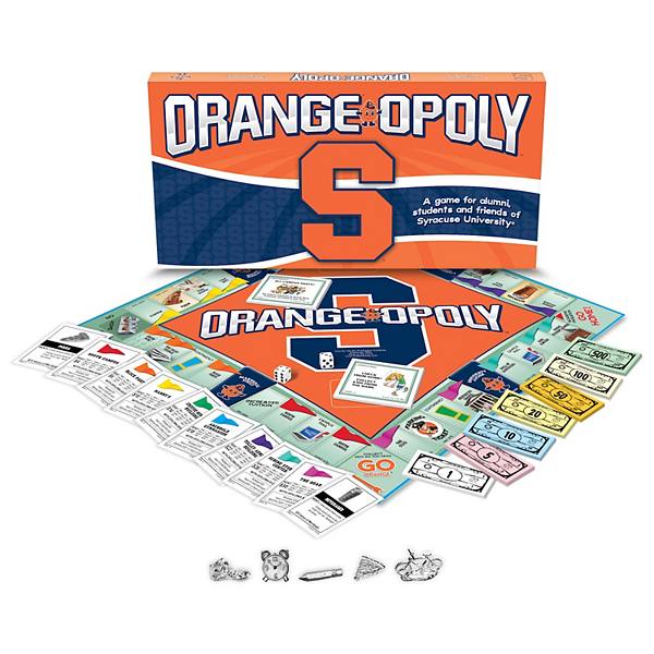 Настольная игра Orange-Opoly для 2-6 игроков, от 8 лет, из картона и пластика Late For The Sky