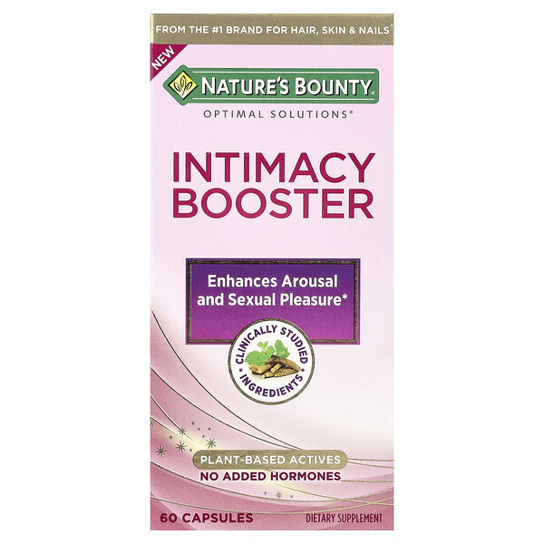 Optimal Solutions®, Intimacy Booster, 60 Capsules Nature's Bounty