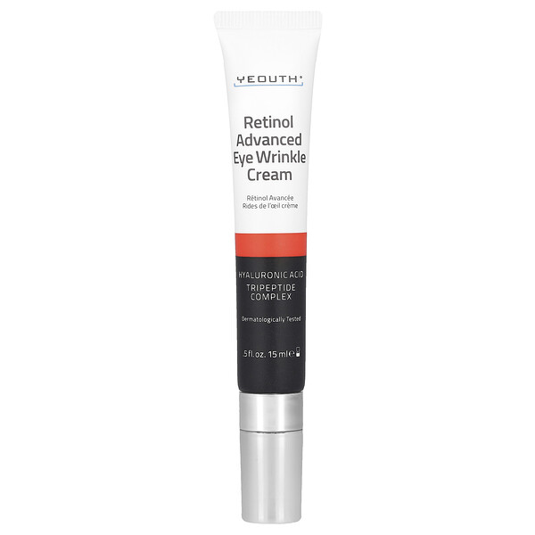 Retinol Advanced Eye Wrinkle Cream, 0.5 fl oz (15 ml) Yeouth