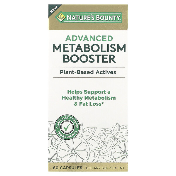 Advanced Metabolism Booster, 60 Capsules Nature's Bounty