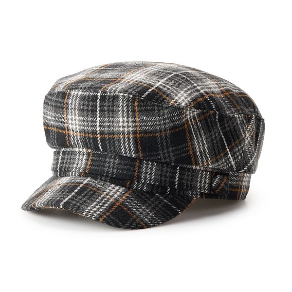 Кепка SONOMA Women's Sonoma Goods For Life® Plaid Conductor SONOMA