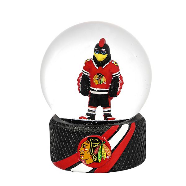 Снежный шар с символикой Chicago Blackhawks, высота 17,6 см, забавный дизайн EVERGREEN ENTERPRISES