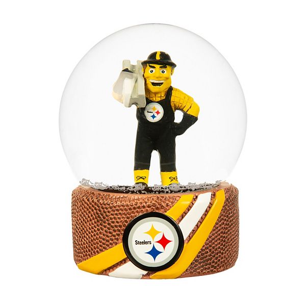 Снежный шар с эмблемой команды Pittsburgh Steelers, 17.6 см, 0.49 кг, акрил EVERGREEN ENTERPRISES