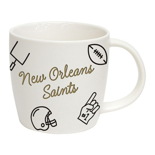 New Orleans Saints 18oz. Playmaker Mug Logo Brand