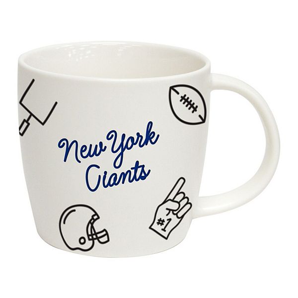 New York Giants 18oz. Playmaker Mug Logo Brand