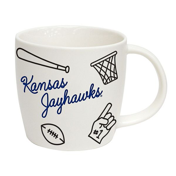 Kansas Jayhawks 18oz. Playmaker Mug Logo Brand