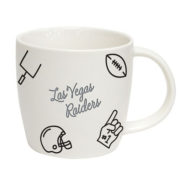 Las Vegas Raiders 18oz. Playmaker Mug Logo Brand