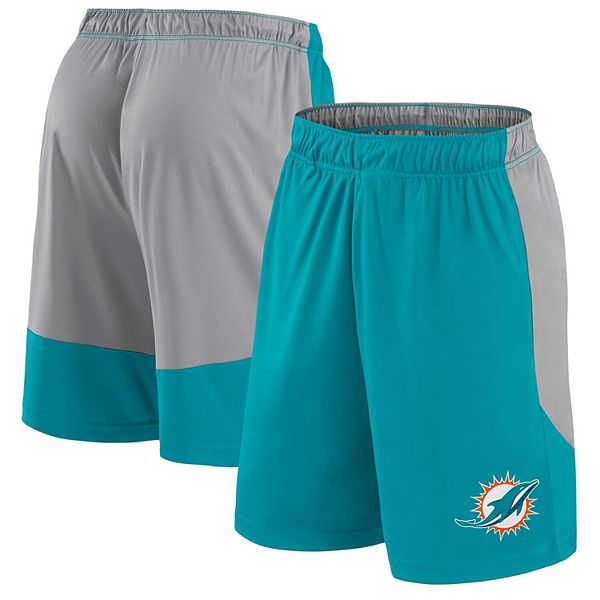 Мужские Спортивные шорты Fanatics Aqua Miami Dolphins Big & Tall Fanatics Brands - White Label