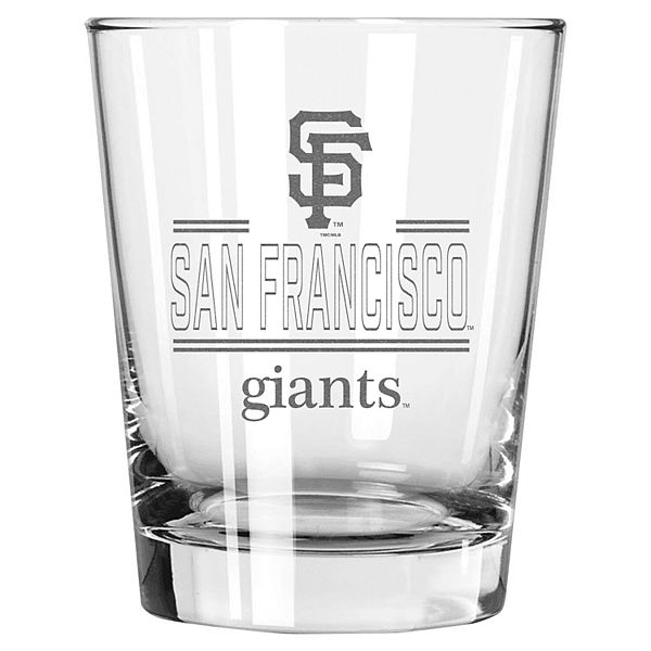 The Memory Company San Francisco Giants 15oz. Double Old Fashioned Glass The Memory Company