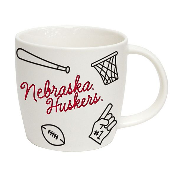 Nebraska Huskers 18oz. Playmaker Mug Logo Brand