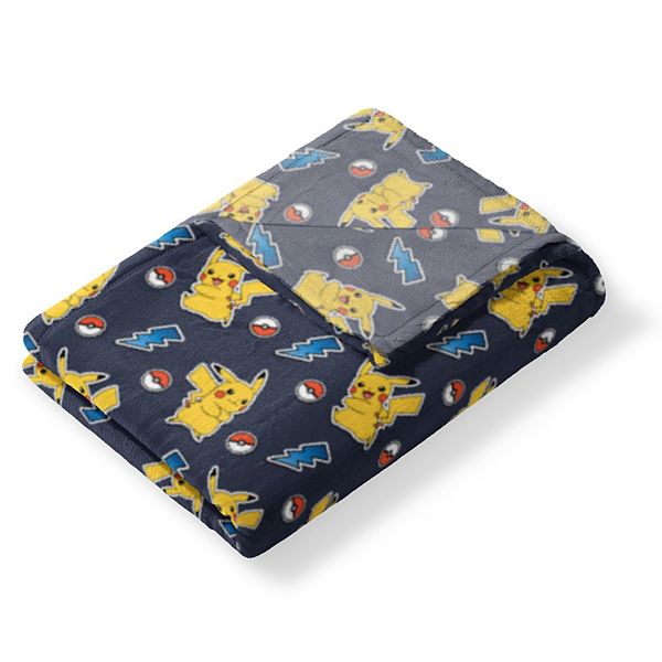 Pokemon Lightning Chase Silk Touch Throw Blanket Licensed Character