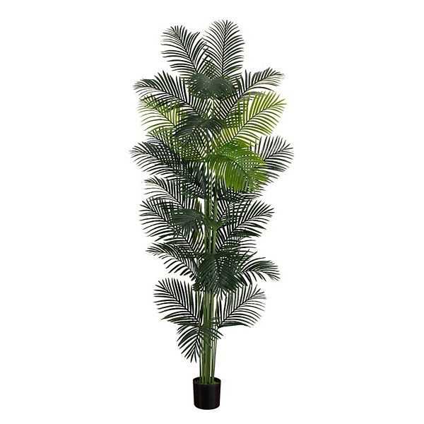 nearly natural 9-ft. Artificial Paradise Palm Tree Floor Decor NEARLY NATURAL