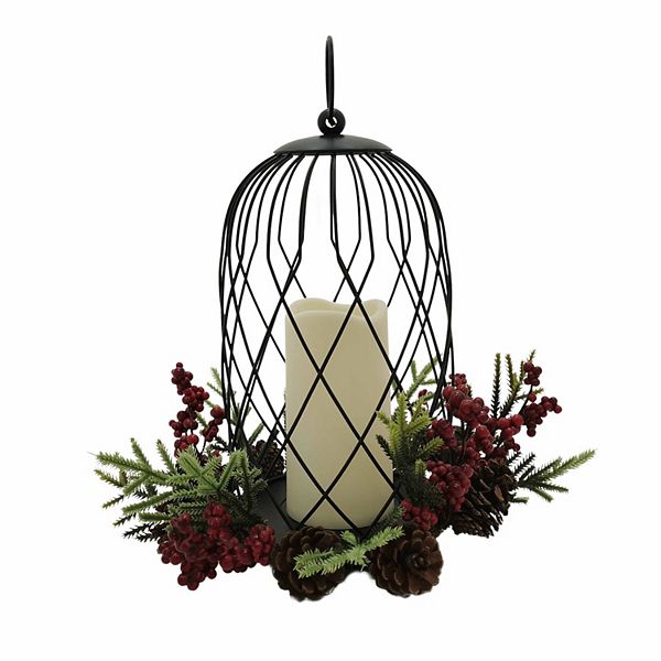 St. Nicholas Square® LED Cloche Lantern Table Décor St. Nicholas Square