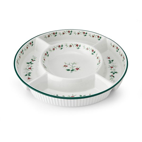 Pfaltzgraff Winterberry 15-in. Chip & Dip Platter Pfaltzgraff