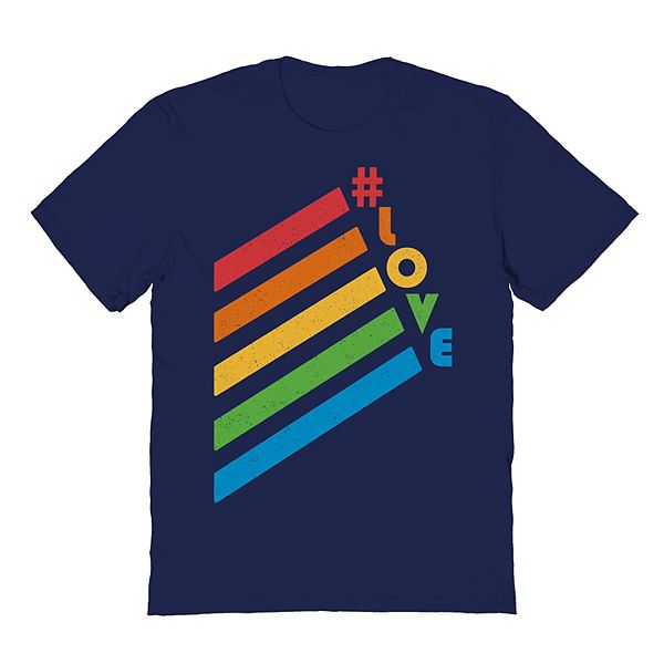 Унисекс Футболка COLAB89 by Threadless LOVE Pride COLAB89 by Threadless