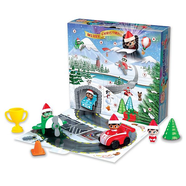 The Elf on the Shelf Spin & Soar 12-Day Countdown to Christmas Play Set The Elf on the Shelf