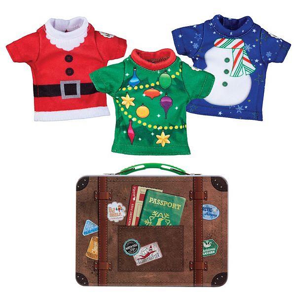 The Elf on the Shelf Claus Couture Collection® Christmas T-shirt Party Pack The Elf on the Shelf