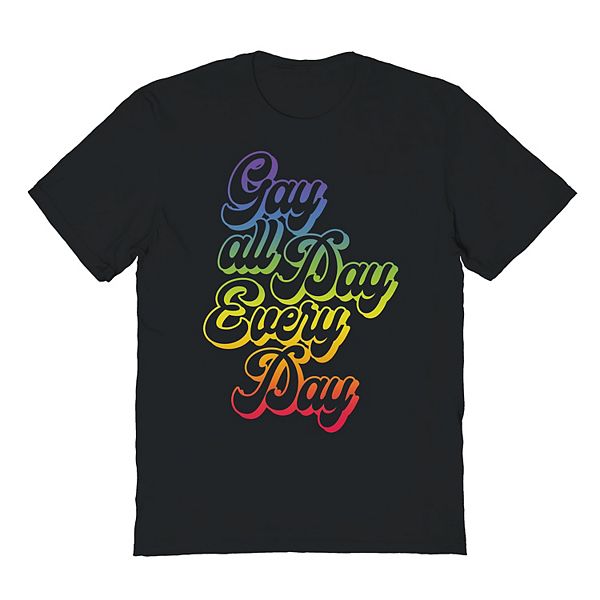  Футболка COLAB89 by Threadless Gay All Day ARTFINI1 COLAB89 by Threadless