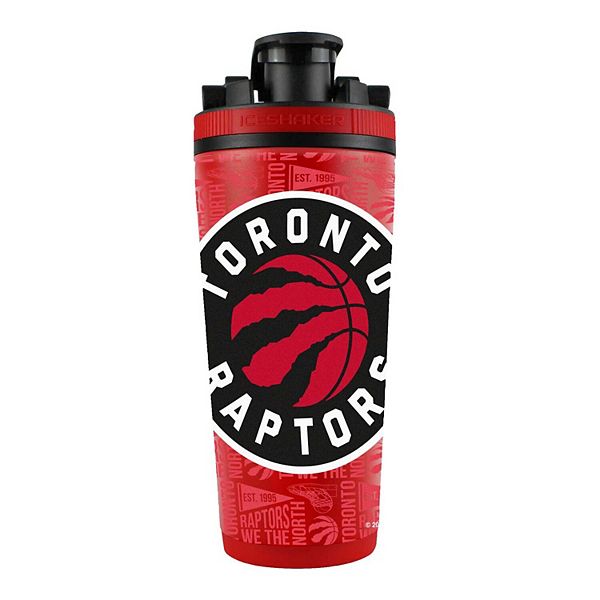 Бутылка для спортивных напитков Toronto Raptors, 770 мл, нержавеющая сталь, с держателем для смешивания Ice Shaker