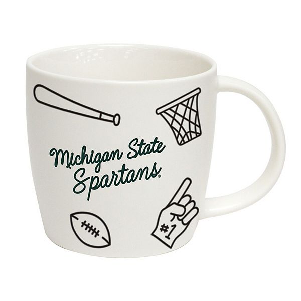 Michigan State Spartans 18oz. Playmaker Mug Logo Brand