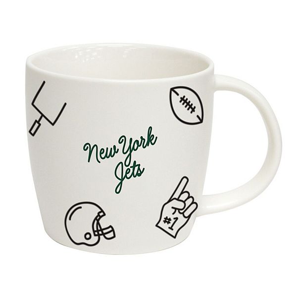 New York Jets 18oz. Playmaker Mug Logo Brand