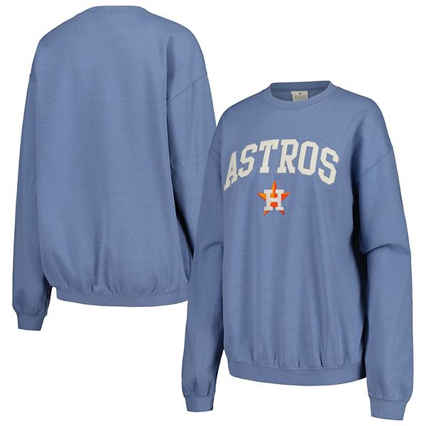 Женская Футболка Soft as a Grape Пуловер Houston Astros Soft As A Grape