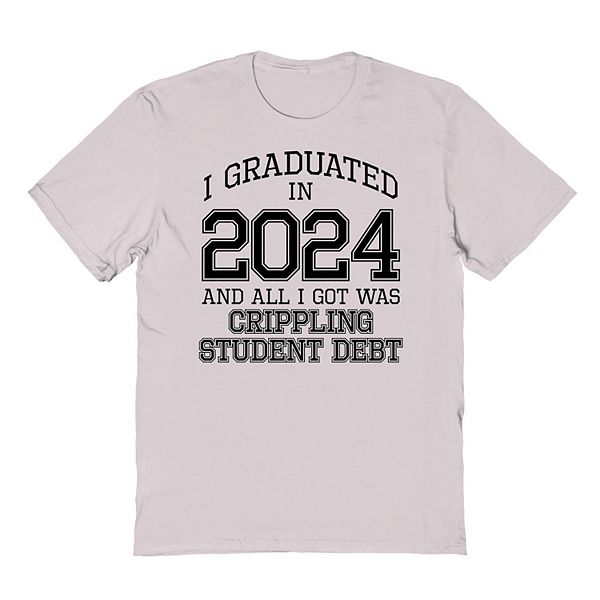  Футболка COLAB89 by Threadless I Graduated In 2024 COLAB89 by Threadless