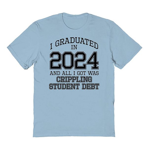  Футболка COLAB89 by Threadless I Graduated In 2024 COLAB89 by Threadless