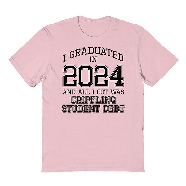  Футболка COLAB89 by Threadless I Graduated In 2024 COLAB89 by Threadless