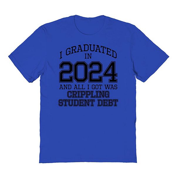  Футболка COLAB89 by Threadless I Graduated In 2024 COLAB89 by Threadless