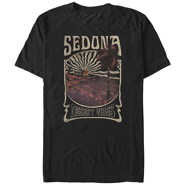 Футболка Big & Tall Sedona Desert Vibes с короткими рукавами и круглым вырезом Unbranded