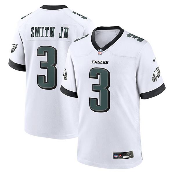 Мужская Футболка Nike Nolan Smith Белая Philadelphia Eagles NCAA