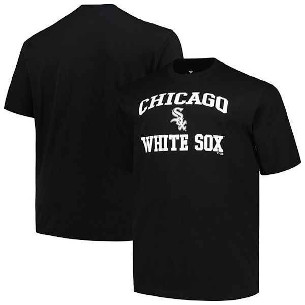 Мужская Футболка Profile Heart & Soul Чёрная Chicago White Sox Profile