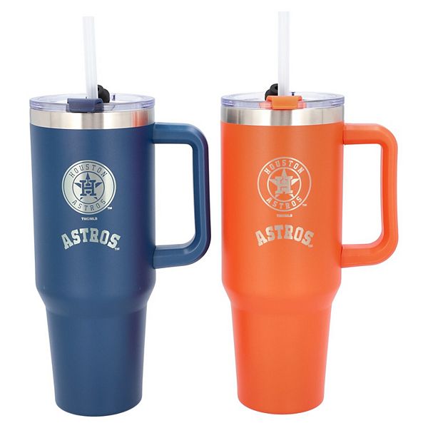 The Memory Company Houston Astros 46oz. Home/Away Stainless Steel Colossal Tumbler Two-Pack The Memory Company