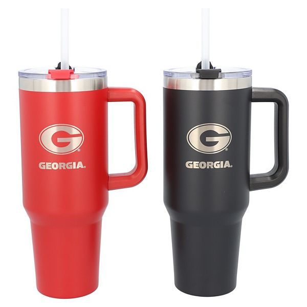 The Memory Company Georgia Bulldogs 46oz. Home/Away Stainless Steel Colossal Tumbler Two-Pack The Memory Company