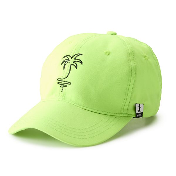 Кепка SIJJL Tropical Beach Embroidered Neon Green SIJJL