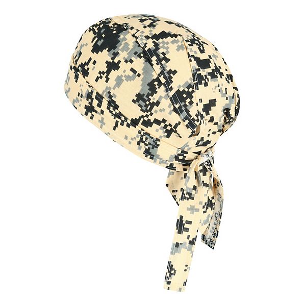 Повязка для волос CTM Ctm  Digital Camo Lined Durag CTM