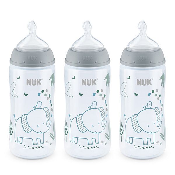 NUK Smooth Flow Anti-Colic 10-oz. 3-pack Baby Bottle NUK